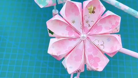 So Amazing so beautiful Hand Craft of Making Flowers with Paper| RJ Craft #Crat #Art #Ideas