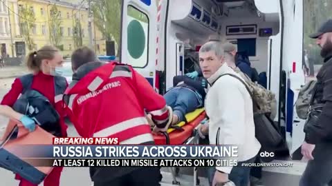 Ukraine conflict heats up after Putin orders missile strikes