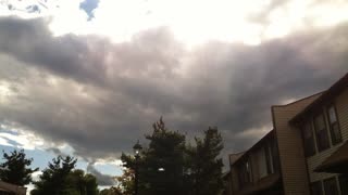 Time Lapse of Approaching Storm