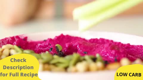 Tahini Beet Dip Recipe - Healthy Way to Eat Your Veggies