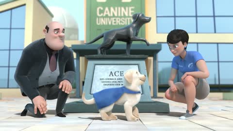 Pip A Short Animated Film by Southeastern Guide Dogs_