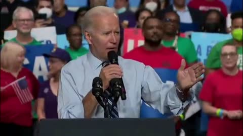 Heckler Says Biden 'Stole' Election, Called A 'Pedophile' During Maryland Speech