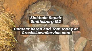 Sinkhole Repair Smithsburg MD Landscaping Contractor