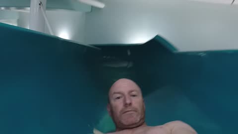 Backwards Down The Water Slide GoPro