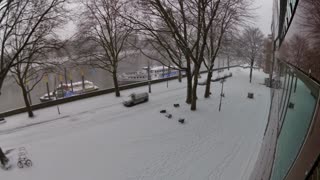 Bremen Snowfall Time-lapse 2021