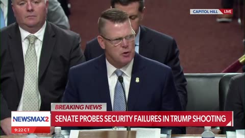 Watch: Acting SS Dir. Ronald Rowe gives his opening statement on security failures in Pres. Trump