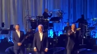 Obama Is Forced To Help Biden Off The Stage In Embarrassing Moment