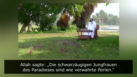 Frauen sollen die Paradiesjungfrauen nachahmen!