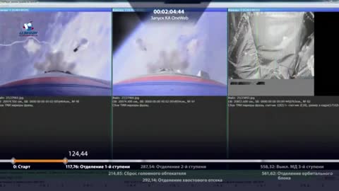 Soyuz rocket launches OneWeb satellites from Russia