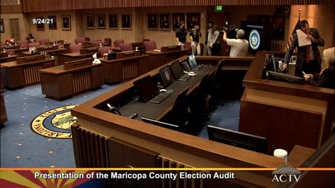 Arizona Audit report presentation, Cyber Ninjas share their results of election audit