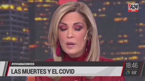 Viviana Canosa Argentina Periodista por la Verdad.