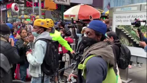 NYC - Jews 4 Trump Car Parade Ends In Violence