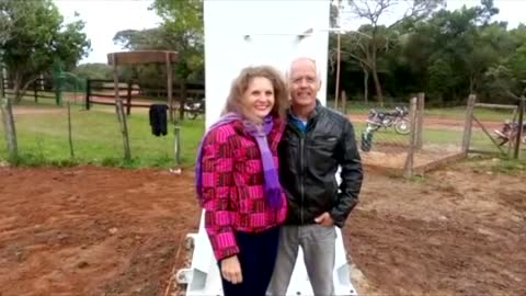 Der neue Wasserturm - Auswandern nach Paraguay - Brunnenbau