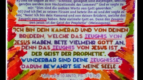 Hast du das Zeugnis von Jesus?