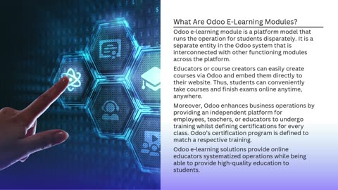 How Odoo Is Transforming Traditional Education With E-Learning?