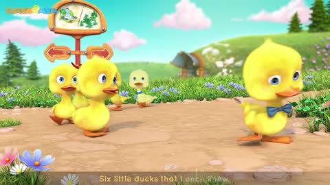 😍 Six Little Ducks | New Nursery Rhymes and Kids Songs from Dave and Ava 😍