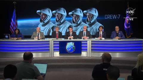 NASA_s SpaceX Crew-7 Postlaunch News Conference (Aug. 26_ 2023)