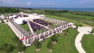 King Charles honors veterans at D-Day ceremony
