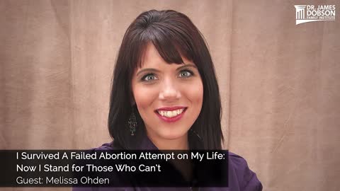 I Survived A Failed Abortion Attempt on My Life: Now I Stand for Those Who Can't with Melissa Ohden