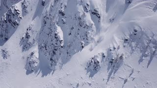 Avalanche Almost Buries Snowboarder Alive