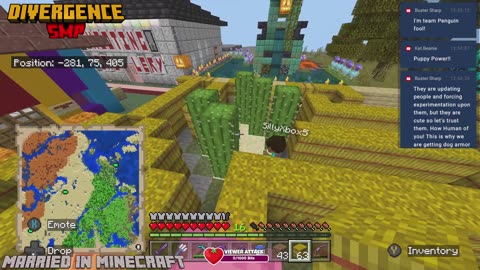 S1EP95 - Space Ships, and Dino Domains! #MiM on the #DivergenceSMP!