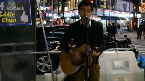 Korean Street Performer Gives Incredible Rendition Of John Mayer’s Song