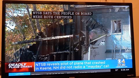 NTSB reveals pilot of plane that crashed in KJeene, NH did not radio a "mayday" call