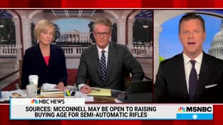 Morning Joe hosts mock the Second Amendment