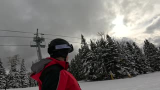 Snowboarding at Snowbowl Arizona - It's Been a While