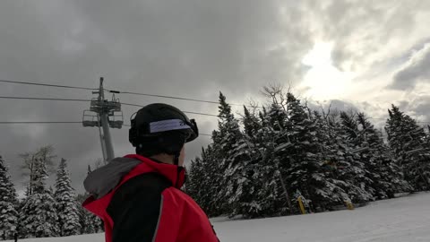 Snowboarding at Snowbowl Arizona - It's Been a While