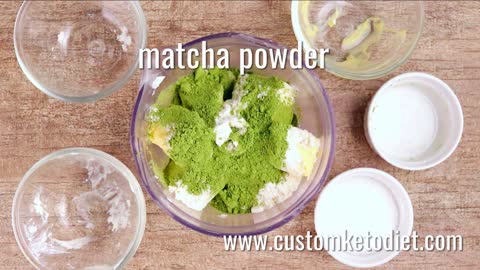 Keto Coconut Matcha Fat Bombs