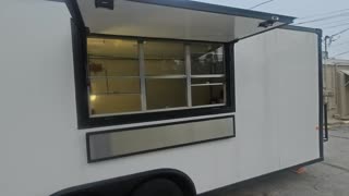 New - 2022 8.5' x 20' Rock Solid Concession Trailer | Mobile Vending Unit for Sale in Florida!