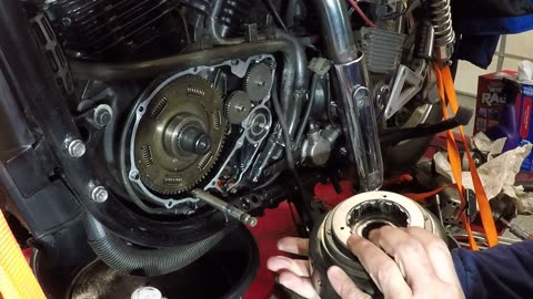 Shadow 750 Starter Clutch Replacement