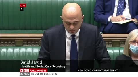 Sajid Javid: Quatro doses e reforços a cada 3 meses (90 dias)