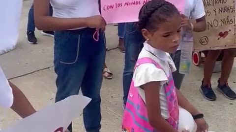 Marchan para pedir justicia tras muerte de niño por bala perdida