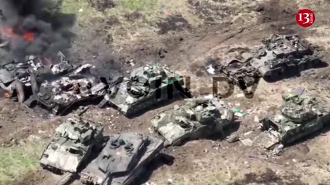 A large share of German tanks were destroyed in Ukraine