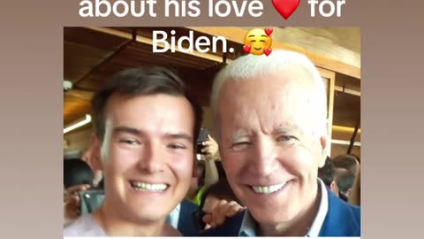 AIDEN CZEROPSKI THE GUY WHO HAD GAY SEX IN THE SENATE WAS VERY PUBLIC ABOUT HIS LOVE FOR BIDEN!