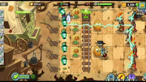 Plants vs Zombies 2 Wild West Day 19