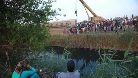 Cerca de un centenar de heridos en un nuevo accidente ferroviario en Egipto