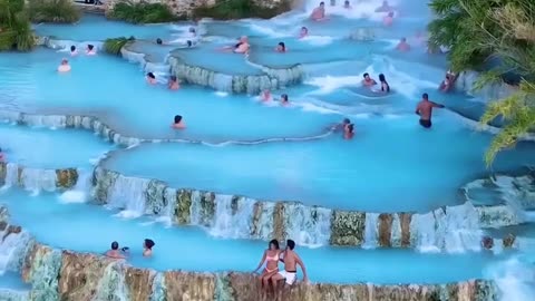 Terme di Saturnia in Tuscany, Italy 🇮🇹