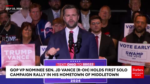 ‘The Media Lies About This Guy Non-Stop’: JD Vance Defends Trump, Calls For His Reelection| N-Now ✅