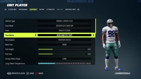 How To Create Michael Irvin 1990s Madden 23