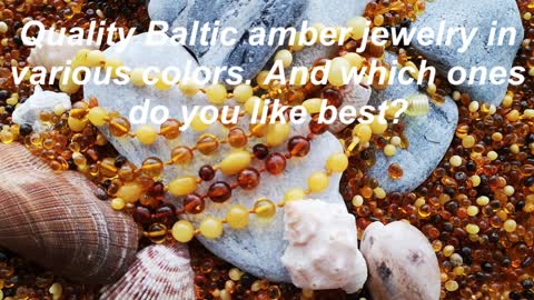 Quality Baltic amber jewelry