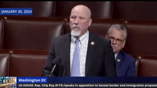 CONGRESS: Rep Chip Roy (R-TX) Speaks In Opposition To Senate Border Policy