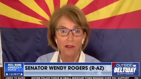 Wendy Rogers joined the John Fredericks show today and provided an update on the AZ audit