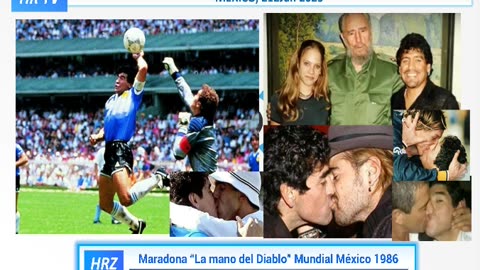 21 Jun 1986 - Maradona Mundial de Futbol en México