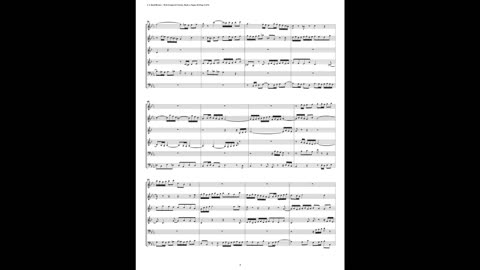 J.S. Bach - Well-Tempered Clavier: Part 1 - Fugue 20 (Woodwind Sextet)