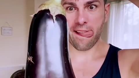 This Eggplant Looks Tasty #shorts