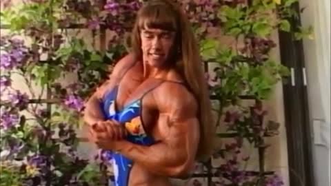 Female Bodybuilder Denise Hoshor WPW Video V431 Preview 1