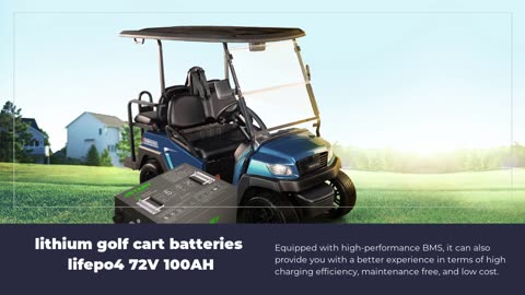 A New Era in Golf Cart Power: Lithium Batteries